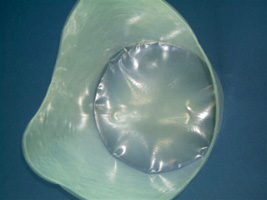 Sac a fond rond moul - Vue de l'intrieur