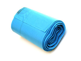 prsentation en rouleaux avec collerette papier des sacs poubelle